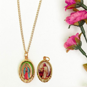 Medal - Guadalupe & Juan Diego