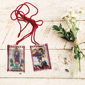 Scapular of Guadalupe & St Michael