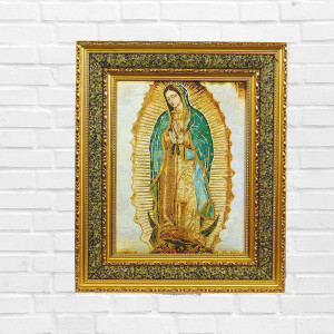 Cloth Frame -  Our Lady of Guadalupe 2