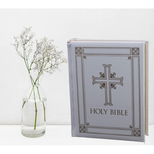 Deluxe Holy Bible - White