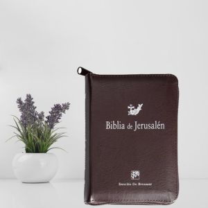 Biblia de Jerusalén Forro Cremallera Bolsillo