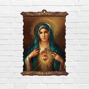 Scroll - Sacred Heart of Mary