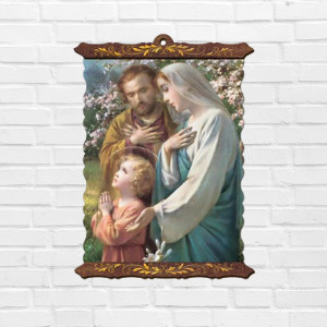 Scroll -  Holy Family