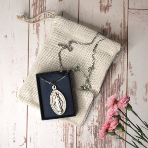 Miraculous Double Sided 1 Inch Medal