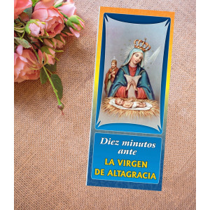 Diez minutos ante La Virgen de Altagracia- Plegable