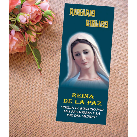 Rosario Bíblico- Plegable