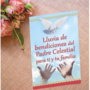 Lluvia de Bendiciones del padre celestial para ti y tu familia