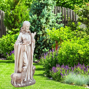 Outdoor Garden Statue - Good shepper
