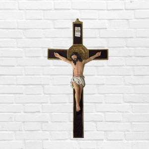 Crucifijo San Benito 11"