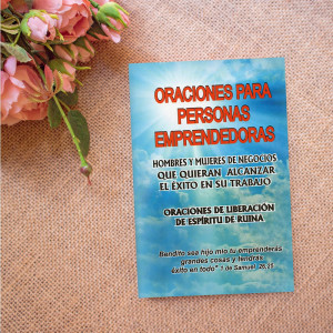 Oraciones para personas emprendedoras