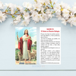 Estampa - Buen Pastor "SALMO 91"
