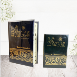 Forro plastico Biblia Latinoamerica PEQUEÑA