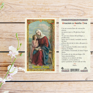 Estampa Plastificada - Santa Ana