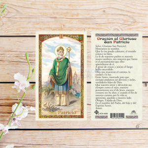 Estampa Plastificada - San Patricio