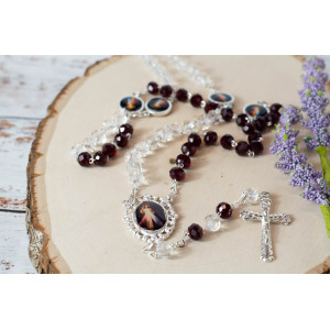 Rosario Dona cristal - Divina Misericordia 2