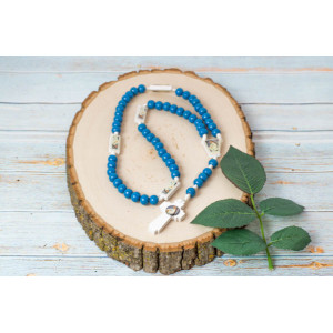 Rosary - Virgen de la dulce espera - BLUE