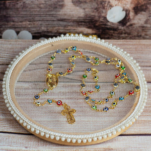 Necklace, Eyes of Saint Lucia