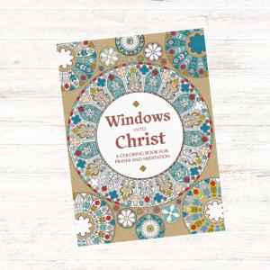 Windows Into Christ Coloring Book For Prayer & Meditation
