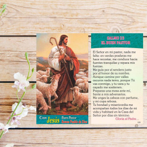 Estampa - Buen Pastor "SALMO 23"