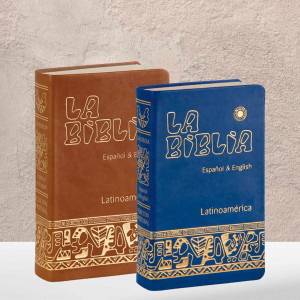La Biblia Latinoamérica bilingüe - Edición símil piel