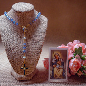 Rosary with the image of Our Lady of Providence
