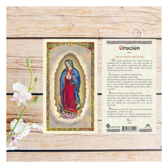 Laminated Print - Our Lady of Guadalupe