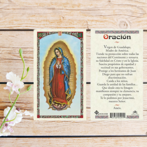 Laminated Print - Our Lady of Guadalupe