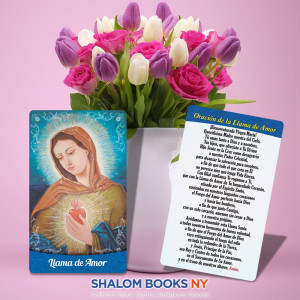 prayer card the flame of love