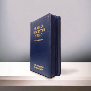 Biblia Nuestro Pueblo - Cuero (modelo grande)