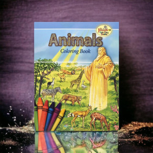 Animals Of The Bible Coloring Book