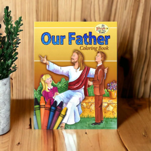 Coloring Book About The Our Father