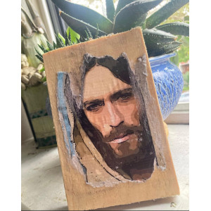 Plaque - Jesus Face