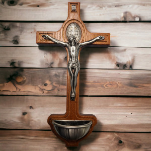 Holy water font - San Benito Cross