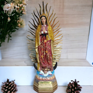 Our Lady Of Guadalupe (With Gold Glitter)