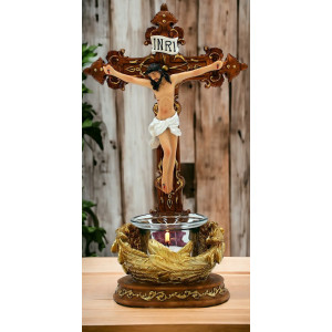 Cruz pedestal 10"