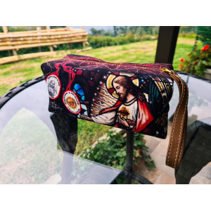 Sacred Heart of Jesus Cosmetic Bag