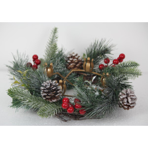 Advent Wreath -  Candles (3-Purple - 1-Rose)