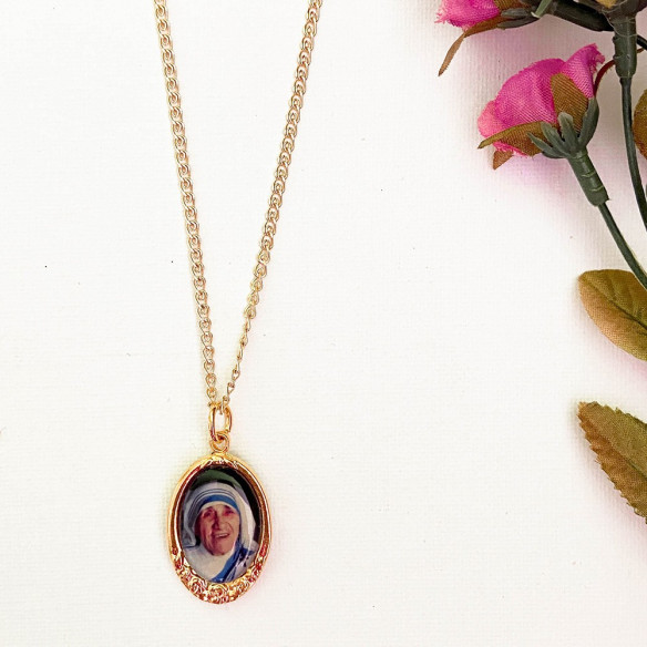 Medalla Rosa - Madre Teresa